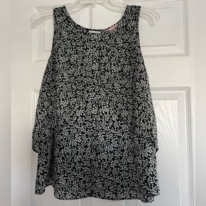Candie’s Brand Sleeveless 2-Layered Blouse